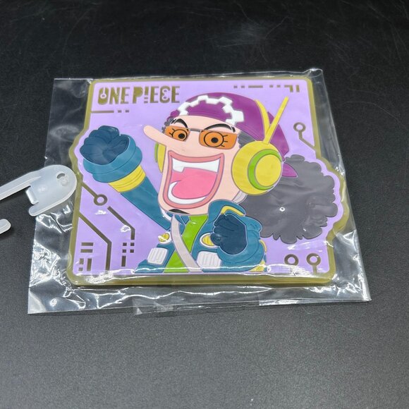 One Piece Usopp Rubber Coaster Egg Head Island Arc Outfit Bandai Spirits - Picture 5 of 8